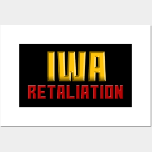 IWA Retaliation (Front-Only) Posters and Art